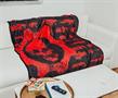 Gears of War Crimson Omen Guns Lightweight Fleece Throw Blanket | 50 x 60 Inches