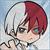 My Hero Academia Shoto Todoroki 45 x 60 Inch Fleece Throw Blanket
