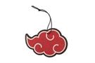 Naruto Akatsuki Red Rain Cloud Hanging Car Air Freshener | Vanilla Scented