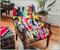 Naruto Character Collage Fleece Throw Blanket With Sherpa Backing | 50 x 60 Inch