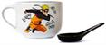 Naruto Anime Ceramic Ramen Soup Mug with Spoon - Awesome 20 oz Coffee Cup for Office