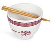 Naruto Japanese Dinnerware Set | 16-Ounce Ramen Bowl and Chopsticks Set