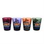 Naruto Shippuden Team 7 Characters 2-Ounce Mini Shot Glasses | Set of 4