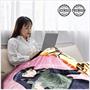 Naruto Shippuden Hinata & Naruto Glitter Throw Blanket