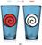 Naruto Shippuden 16oz Color Change Pint Glass