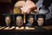 The Office Character Shot Glass Drinking Game | 2 Ounce Glasses | Set of 4