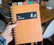 The Office Tabbed 288-Page Spiral Notebook Journal