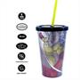 One Man Punch Foil Print Saitama 16oz Carnival Cup w/ Straw & Lid