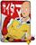 One-Punch Man 45 x 60 Inch Fleece Throw Blanket & Sticker