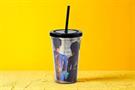 Pink Floyd Back Catalogue 16oz Foil-Printed Carnival Cup w/ Straw & Lid