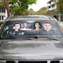 Riverdale Accordion Style Universal Auto Sunshade