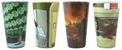 Rick and Morty 16 Ounce Pint Glass Set of 4 | Rick | Morty | Jerry | Snuffles