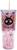 Sailor Moon Luna and Artemis Glitter Tumbler With Lid and Straw | Hold 31 Ounces