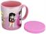 Sailor Moon Sailor Scouts 16 Ounce Ceramic Mug with Lid