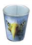 Eagle Face 2oz Shot Glass