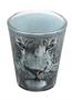 White Tiger Face 2oz Shot Glass
