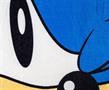 Sonic the Hedgehog Face Fleece Throw Blanket | 45 x 60 Inches