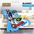 Sonic The Hedgehog Let's Roll 45 x 60 Inch Fleece Throw Blanket