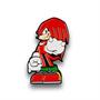 Sonic the Hedgehog Knuckles Enamel Collector Pin
