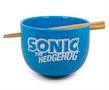 Sonic The Hedgehog Japanese Dinnerware Set | 14-Ounce Ramen Bowl and Chopsticks