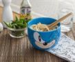 Sonic The Hedgehog Japanese Dinnerware Set | 14-Ounce Ramen Bowl and Chopsticks