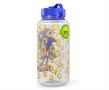 Sonic The Hedgehog Gold Rings Plastic Water Bottle | Holds 32 Ounces