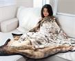 The Elder Scrolls Province of Skyrim Fleece Throw Blanket | 45 x 60 Inches