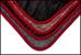 The Elder Scrolls Skyrim Dark Brotherhood Fleece Throw Blanket | 60 x 45 Inches