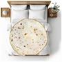 Burrito 59 Inch Fleece Throw Blanket