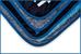 Eat Sleep Game Repeat Large Gamer Fleece Throw Blanket | 60 x 45 Inches