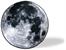 The Moon Fleece Throw Blanket | Large Soft Throw Blanket | 60-Inch Diameter