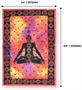 Zen Yoga 54 x 80 Inch Fabric Wall Tapestry