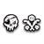 Sea of Thieves Skull and Guns Enamel Pin 2-Pack (SDCC&#39;18 Exclusive)