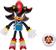 Sonic the Hedgehog 4 Inch Bendable Figure | Rugby Shadow