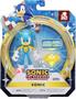Sonic the Hedgehog 4 Inch Figure | Modern Sonic with Yellow Chaos Emerald