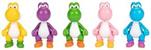 Super Mario Bros. 2.5 Inch Yoshi Figure 5-Pack