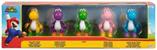 Super Mario Bros. 2.5 Inch Yoshi Figure 5-Pack