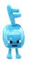Minecraft Dungeons Mini Crafter 4.5 Inch Plush | Diamond Key Golem