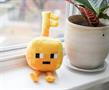 Minecraft Dungeons Happy Explorer Series Gold Key Golem Plush Toy | 7 Inches