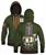 Overwatch Ultimate Bastion Zip-Up Hoodie | Green