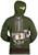 Overwatch Ultimate Bastion Zip-Up Hoodie | Green