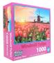 Windmill Tulips 1000 Piece Jigsaw Puzzle