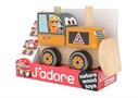 J'adore Bulldozer Wooden Stacking Toy