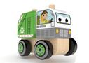 Jâ€™adore Garbage Truck Wooden Stacking Toy