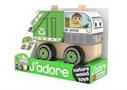 Jâ€™adore Garbage Truck Wooden Stacking Toy