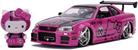 Hello Kitty 2002 Nissan Skyline GT-R (R34) 1:24 Die Cast Vehicle