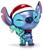 Disney Stitch Holiday 2.5 Inch MetalFigs 4-Pack