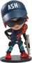 Rainbow Six 3 Inch Mini Figure | Ash