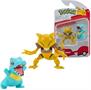 Pokemon 2 Inch Battle Figure 2 Pack | Totodile & Abra