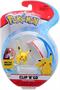 Pokemon Clip N Go Poke Ball Set | 2 Inch Pikachu & Premier Ball